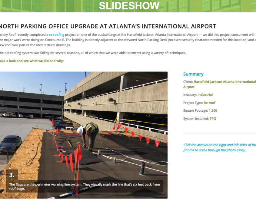 Slideshow Screenshot - HJAIA North Parking