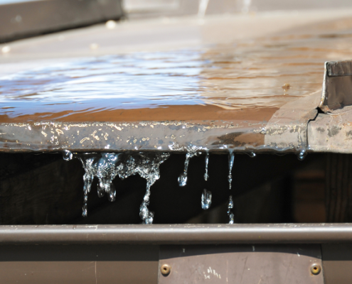 Roof drainage