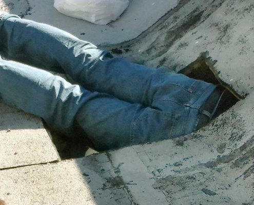 commercial-roof-leak